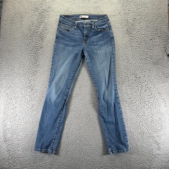Levi's Denim - Vintage Levi's Jeans Womens 8 Blue Cotton Denim Skinny Leg Mid-Rise Stretch USA